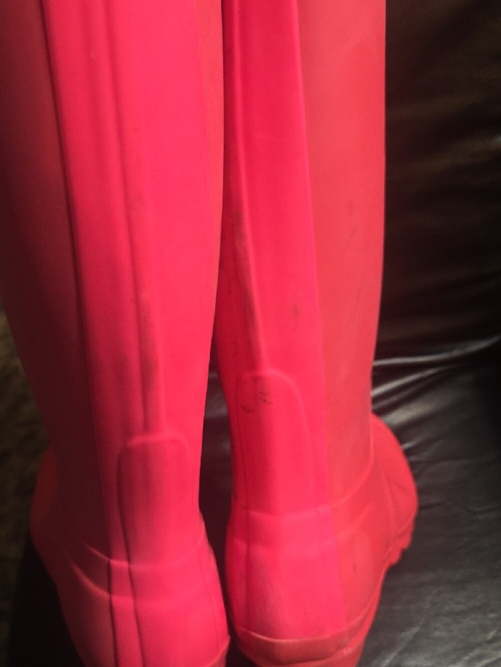 Hunter Bright Pink Tall Waterproof Rain Boot - Picture 3 of 7